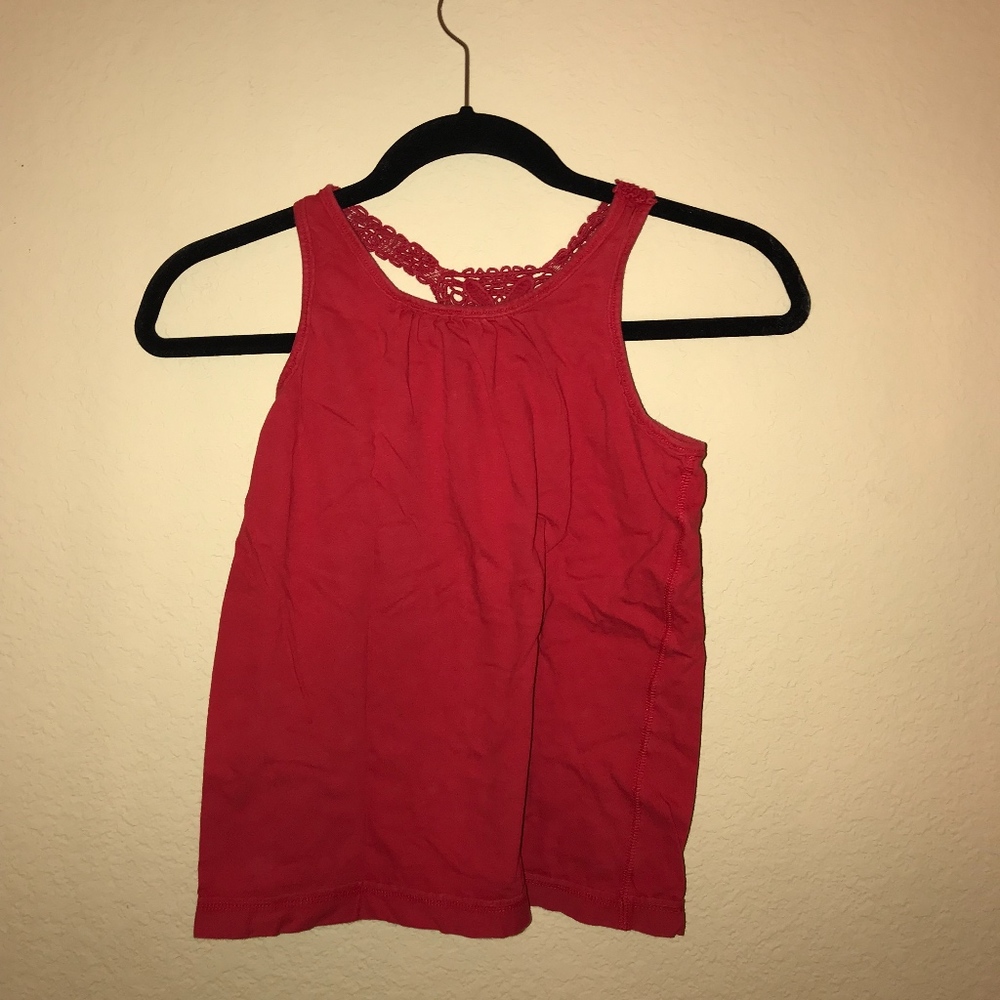 Gap Girls Red Tank Top